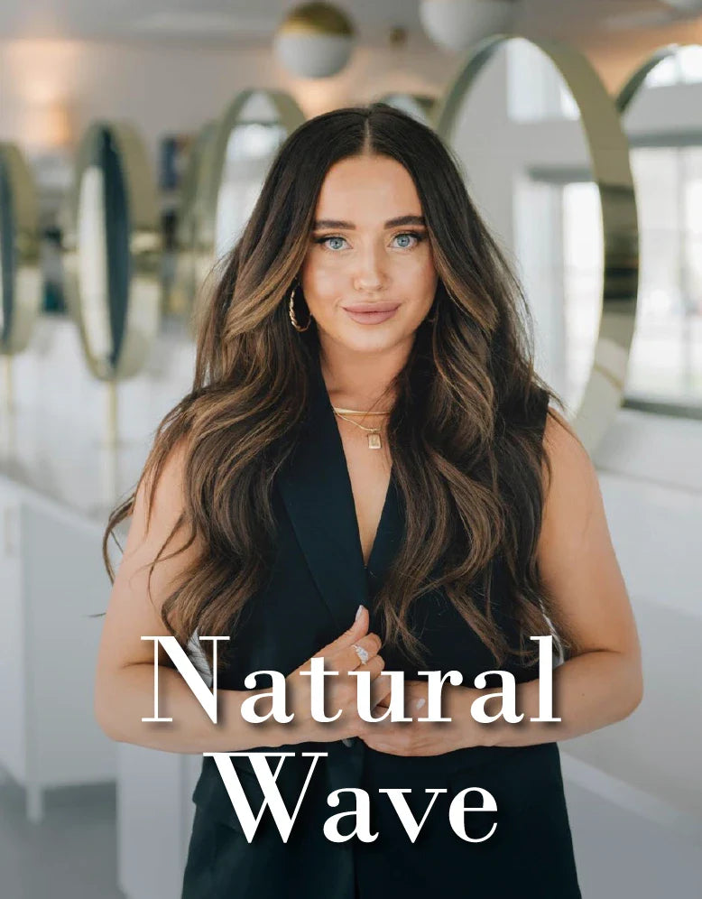 Natural Wave Hand Tied Hair Extensions