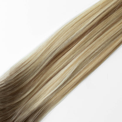 Hand Tied Weft, Straight – 10/8CBL AMETHYST (Dimensional Cool Blonde)