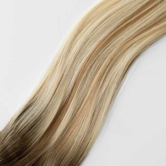 Hand Tied Weft, Straight – 10/8WBL SUNLIT TOPAZ (Dimensional Warm Blonde)